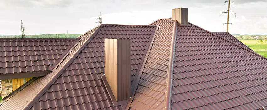 Residential Chimney Flashing Restoration in Pickering, ON