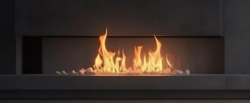 B-Vent Gas Fireplace Installation in Pickering, ON