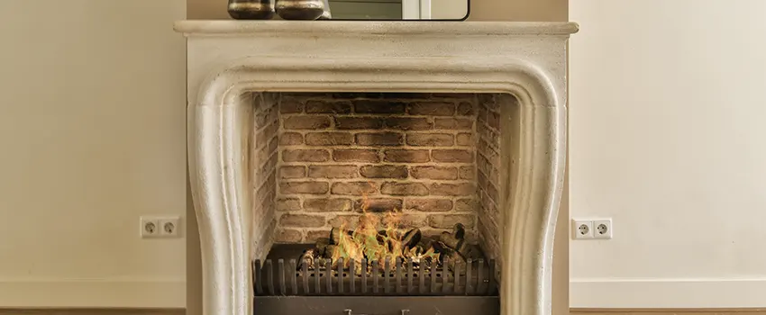 Vintage-style Fireplace Redesign in Pickering, Ontario