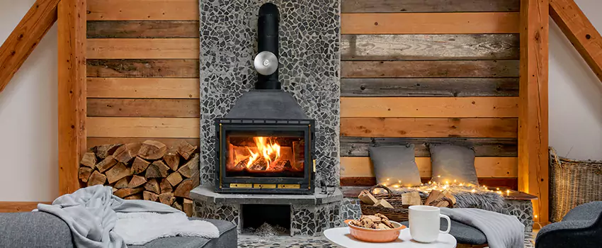 Thelin Hearth Products Direct Vent Gas Stove Fireplace Inspection in Pickering, Ontario
